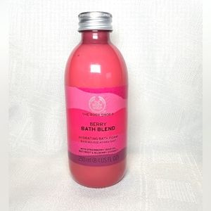 Bath The Body Shop Skincare Body Wash Hydrating Soap Foam Berry Bubble Bath Skin